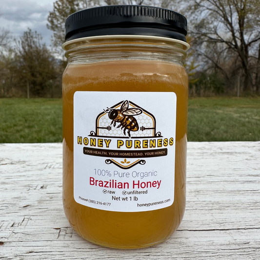 Raw Organic Brazilian Honey
