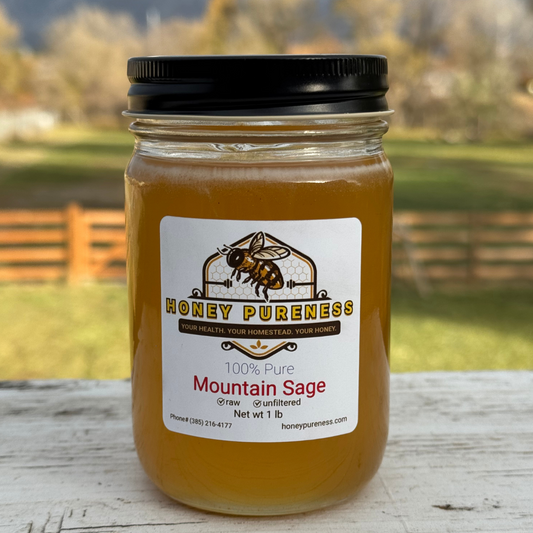 Raw USA Mountain Sage Honey