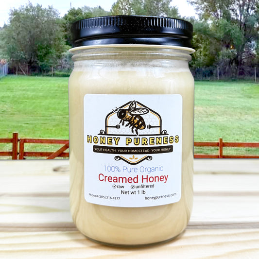 Raw Organic Creamed Honey