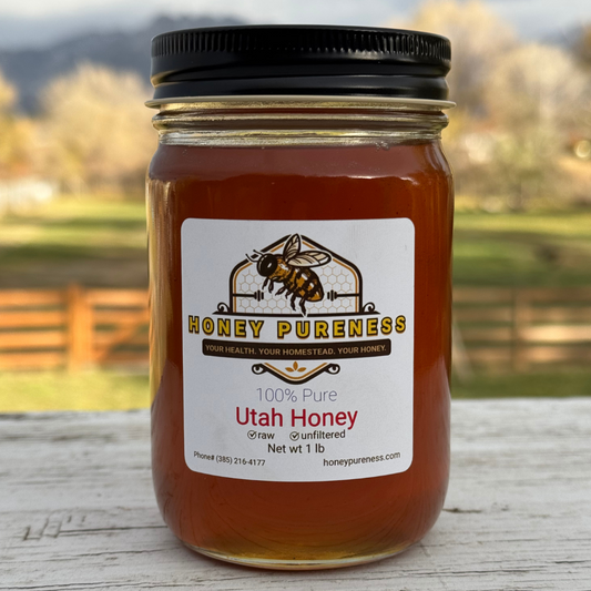 Raw Local Utah Honey