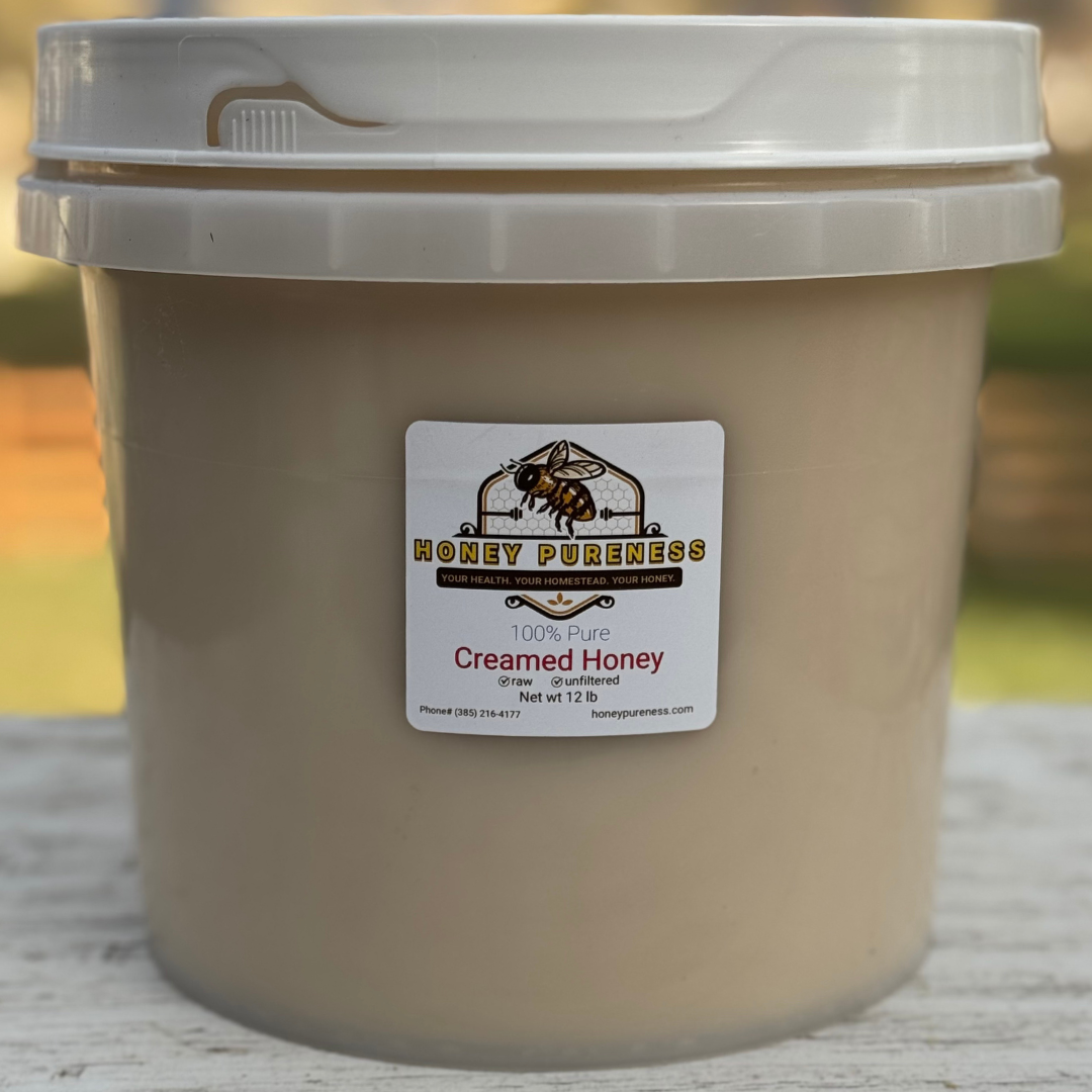 100% Creamed Honey - Pure Raw and Unfiltered