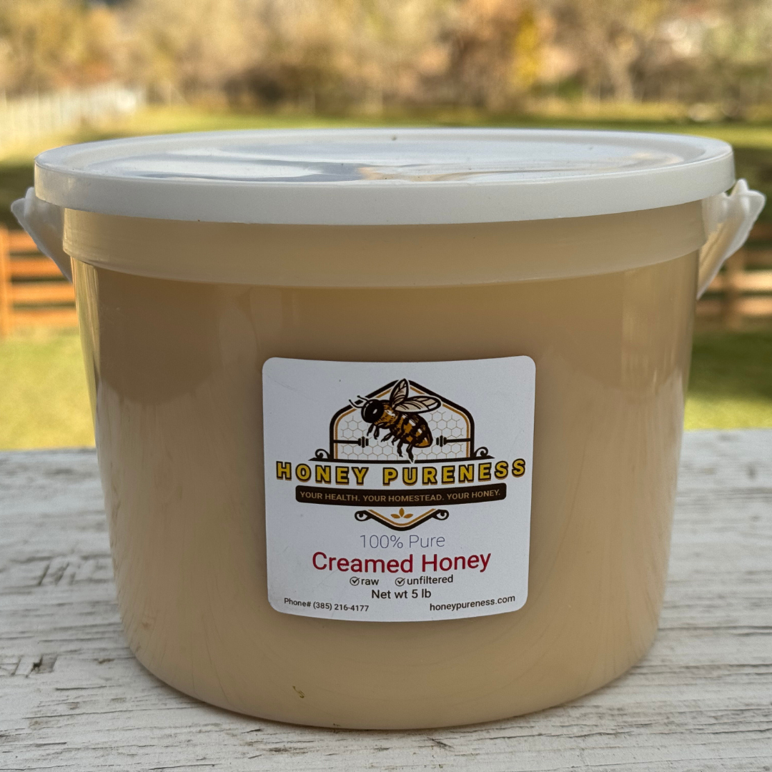 100% Creamed Honey - Pure Raw and Unfiltered