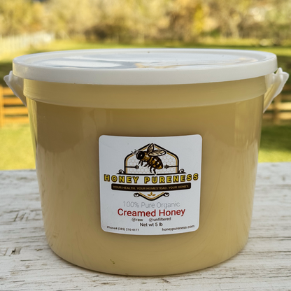 Raw Organic Creamed Honey