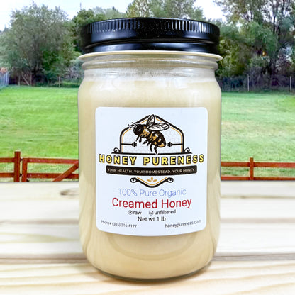 Raw Organic Creamed Honey