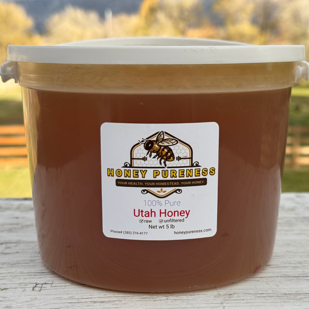 100% Utah Honey - Pure Raw and Unfiltered